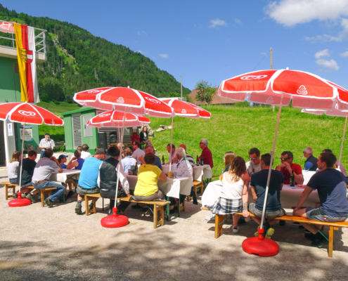 Kraftwerkseröffnung, Naturnahe Gestaltung Kraftwerk, Wasserkraftwerk neu, Kraftwerk Schoba, Kleinwasserkraftwerk