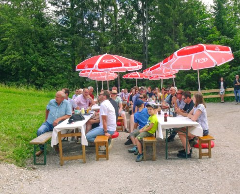 Kraftwerkseröffnung, Naturnahe Gestaltung Kraftwerk, Wasserkraftwerk neu, Kraftwerk Schoba, Kleinwasserkraftwerk